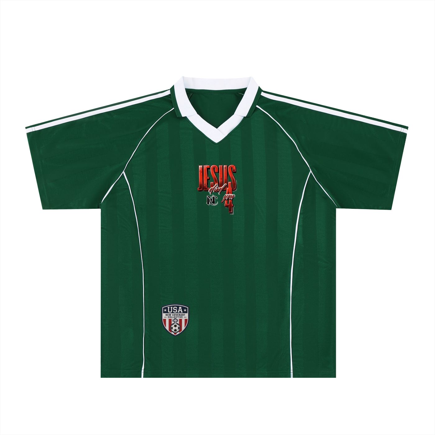 NC "JD4U" Shadow USA Collared Soccer Jersey