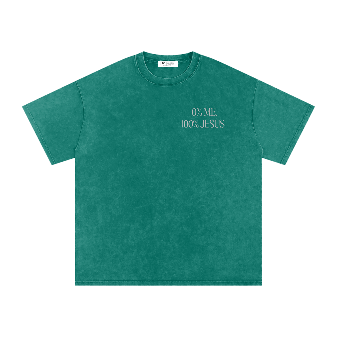 0% Me. 100% Jesus Tee – “SAVED” Edition