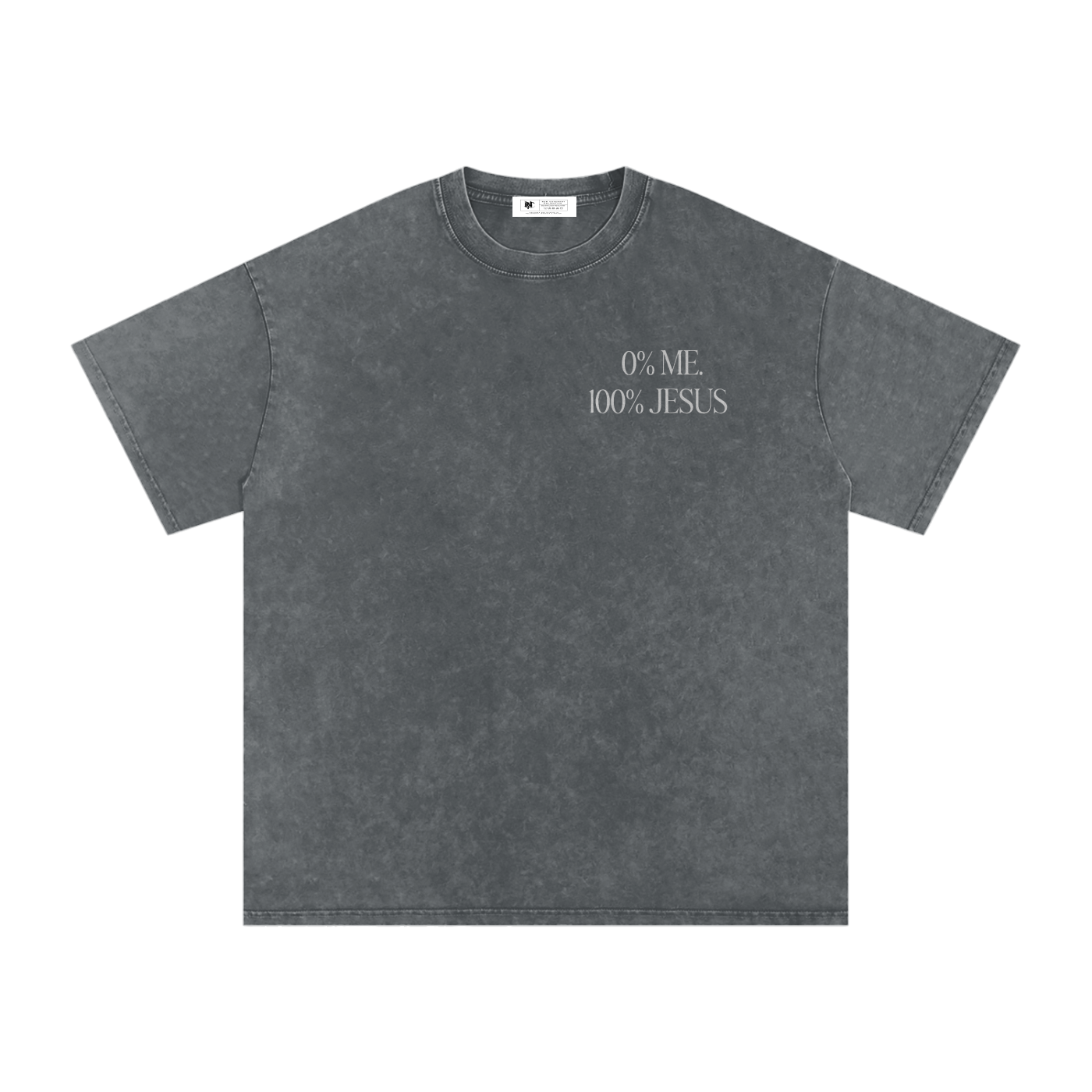 0% Me. 100% Jesus Tee – “SAVED” Edition