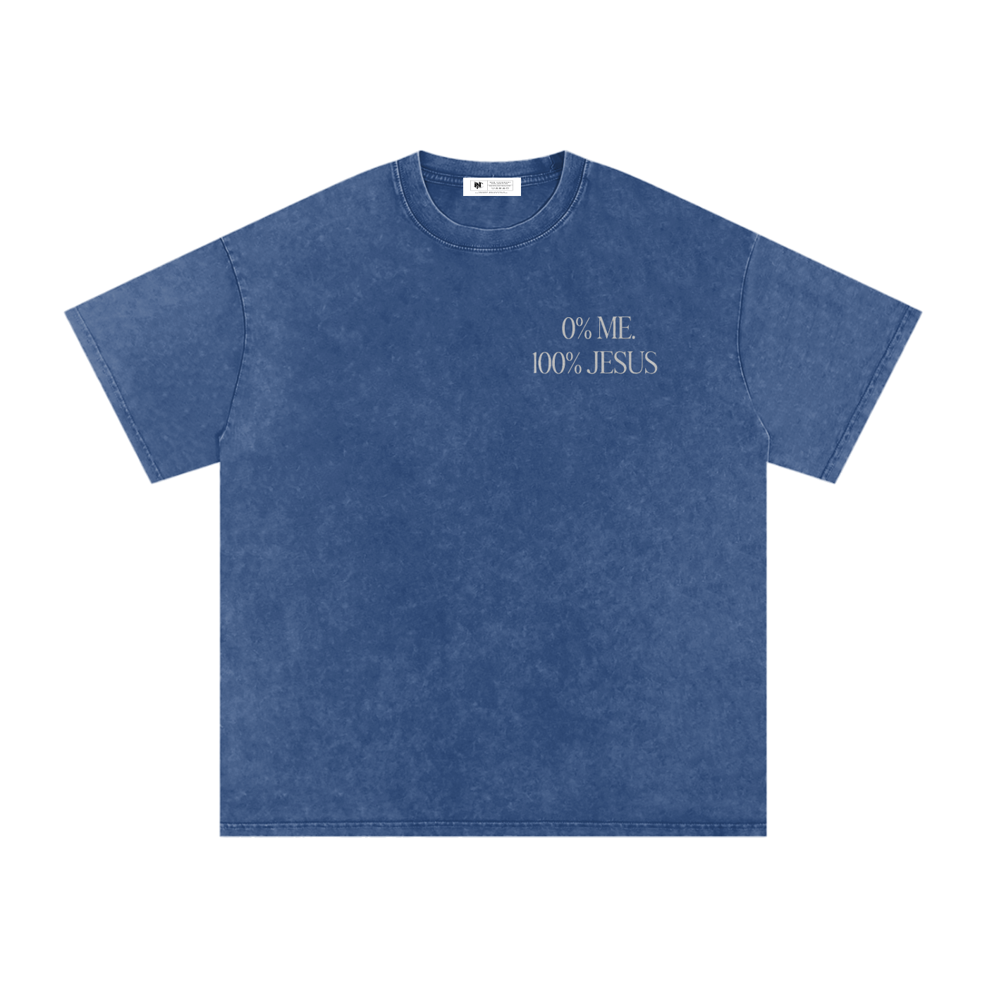 0% Me. 100% Jesus Tee – “SAVED” Edition