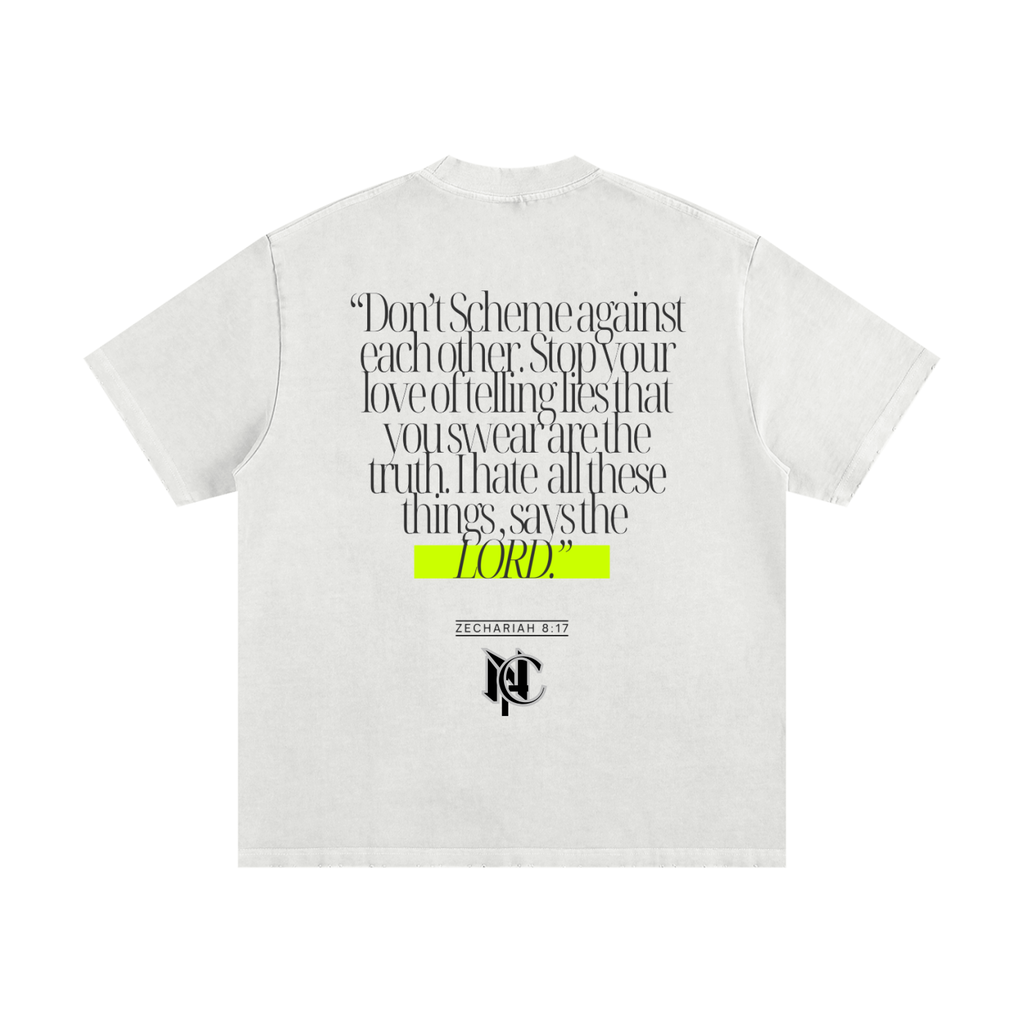 Heavyweight Vintage Washed Frayed T-Shirt