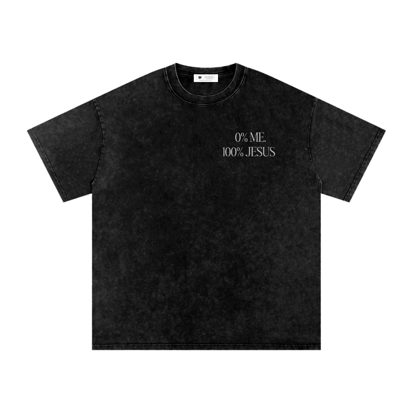 0% Me. 100% Jesus Tee – “SAVED” Edition