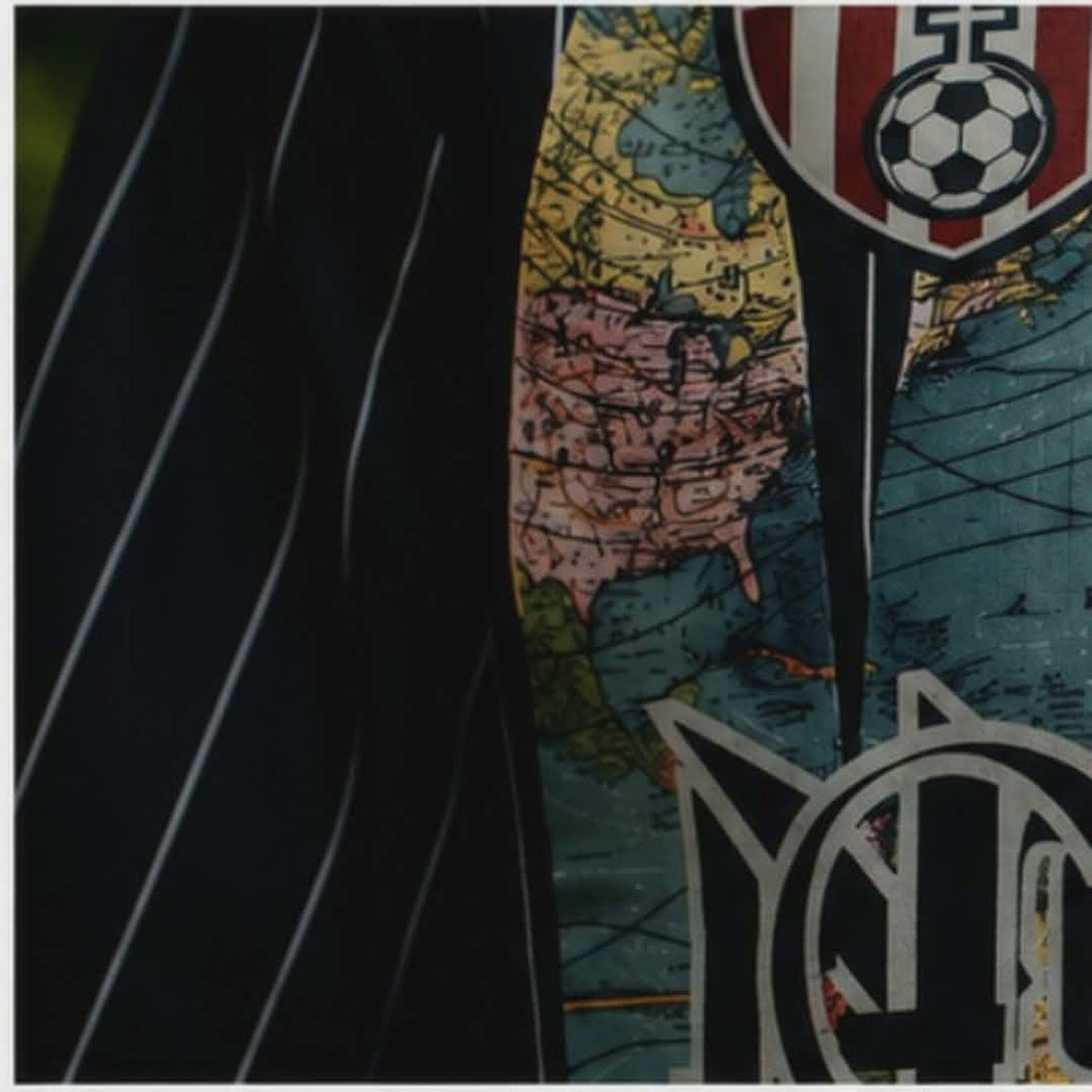 NC Pinstripe Fútbol Polo | Victory Beyond the Cup Collection