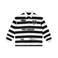 Color Block Stripe Polo Shirt