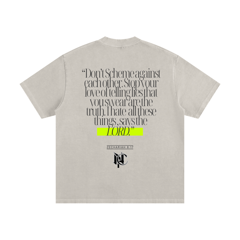 Heavyweight Vintage Washed Frayed T-Shirt