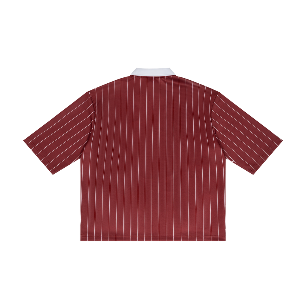 NC Pinstripe Fútbol Polo | Victory Beyond the Cup Collection