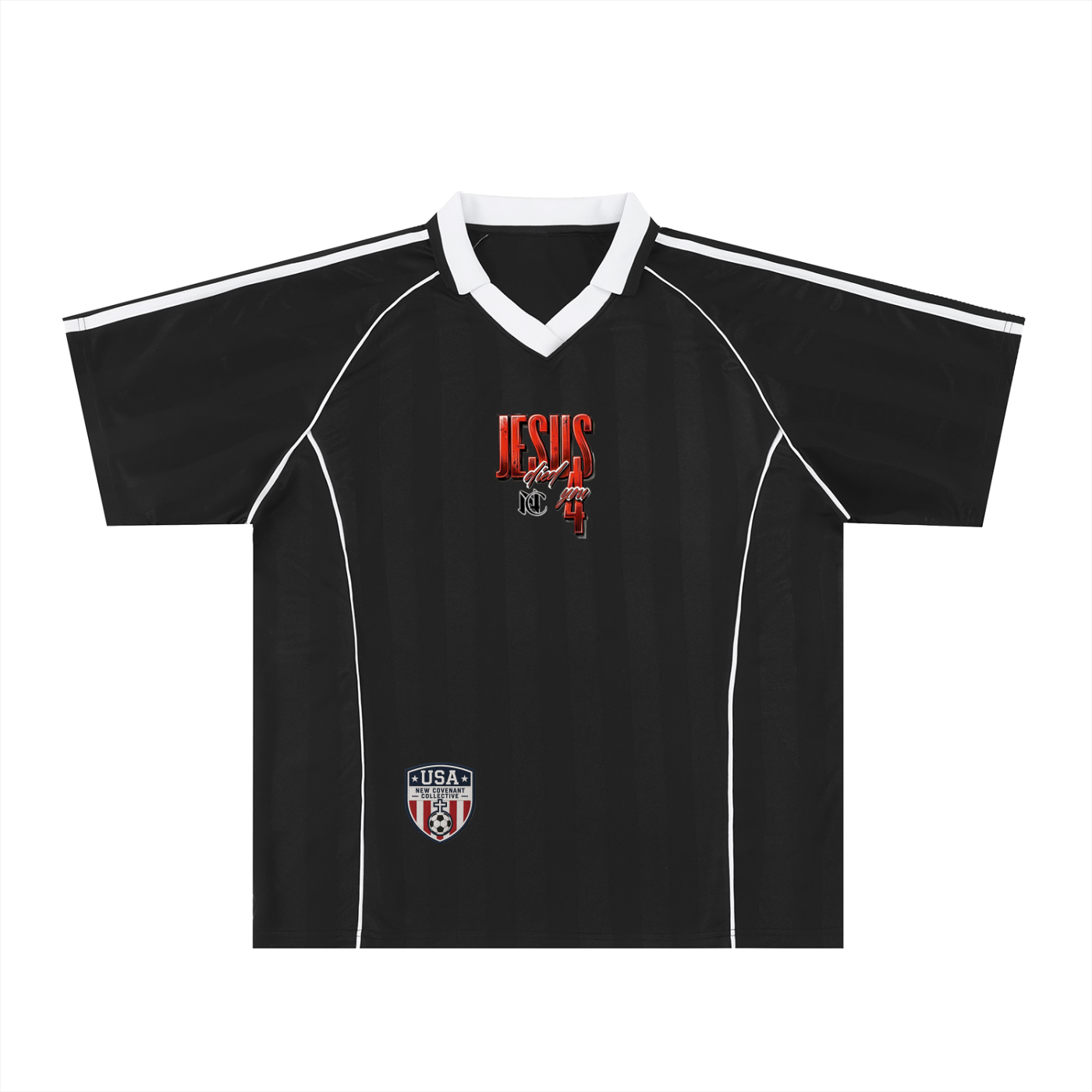 NC "JD4U" Shadow USA Collared Soccer Jersey