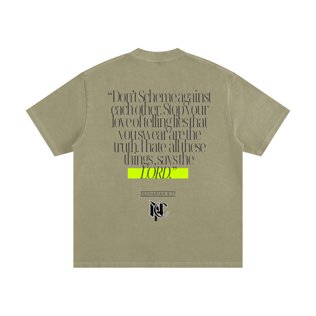 Heavyweight Vintage Washed Frayed T-Shirt