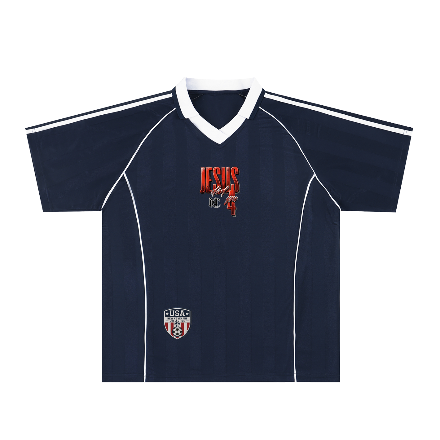 NC "JD4U" Shadow USA Collared Soccer Jersey