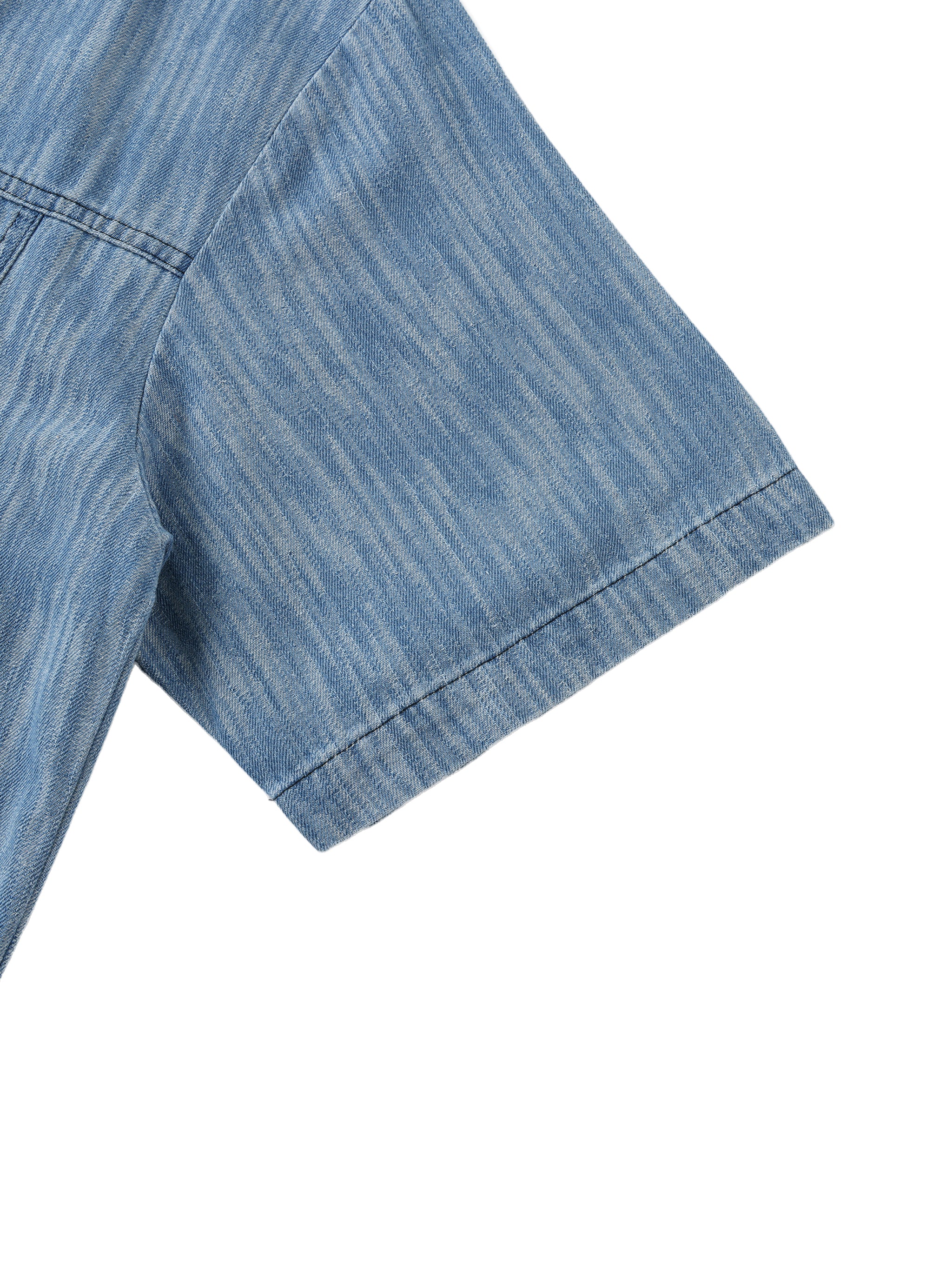 NC "Testament Reborn" Unreleased Distressed Wash Short-Sleeve Shirt